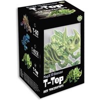 T-Top der Triceratops, 3D Metallic Dino 23cm T-Top der Triceratops, 3D Metallic Dino 23cm von Triton-X