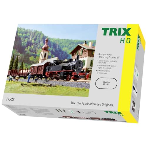 TRIX H0 T21531 Digital Starter Kit Güterzug Epoche III, Verschiedene TRIX H0 T21531 Digital Starter Kit Güterzug Epoche III, Verschiedene von Trix