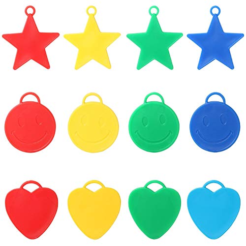 TRIXES Gewichte für Helium Ballons in 20 verschiedenen Formen und Farben Sterne Herzen Smileys für Kinder Partys feiern und Feste TRIXES Gewichte für Helium Ballons in 20 verschiedenen Formen und Farben Sterne Herzen Smileys für Kinder Partys feiern und Feste von TRIXES
