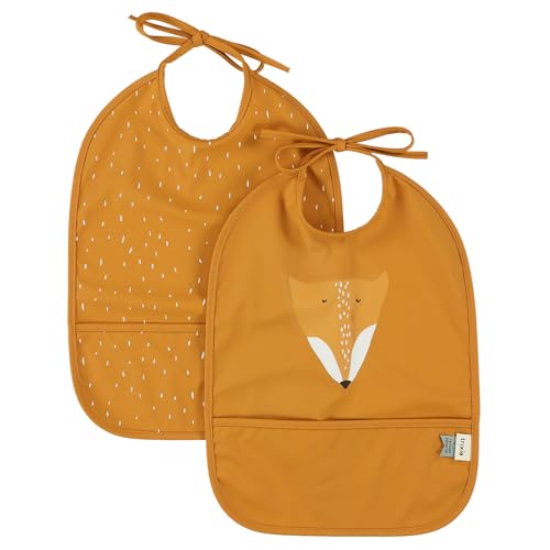 Trixie Wasserdichtes Lätzchen 2er-Pack - Mr. Fox von Trixie