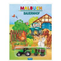 Malbuch Bauernhof, m. Spielzeug von Trötsch