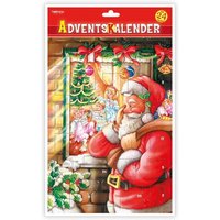Trötsch Adventskalender Weihnachtsmann am Fenster Adventskalender mit Türchen von Trötsch Verlag GmbH & Co. KG