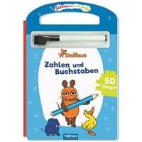 Trötsch Die Maus Schreib und wisch weg Pappenbuch Zahlen und Buchstaben von Trötsch Verlag GmbH & Co. KG