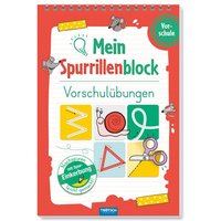 Trötsch Mein Spurrillenblock Vorschulübungen Übungsbuch von Trötsch Verlag GmbH & Co. KG
