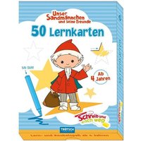 Trötsch Unser Sandmännchen Lernkarten Schreib und wisch weg mit Stift von Trötsch Verlag GmbH & Co. KG