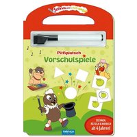 Trötsch Unser kleines Sandmännchen Schreib und wisch weg Vorschulspiele Pittiplatsch Pappenbuch von Trötsch Verlag GmbH & Co. KG