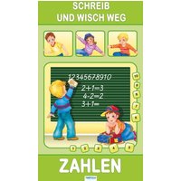 TRÖTSCH Lernbuch Zahlen Schreib und wisch weg 15x27cm von Trötsch Verlag GmbH & Co. KG