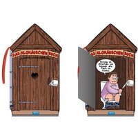 Trötsch Das Klohäuschenbuch Toilettenpapier Klopapier Trötsch Das Klohäuschenbuch Toilettenpapier Klopapier von Trötsch Verlag GmbH