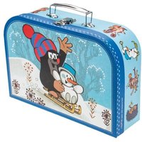 Kinderkoffer Der kleine Maulwurf Winter mit Schneemann Rodeln von Trötsch Verlag GmbH
