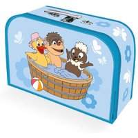 Kinderkoffer Pittiplatsch, Schnatterinchen und Moppi in der Badewanne von Trötsch Verlag GmbH
