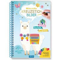 Trötsch Bastelbuch Beschäftigungsbuch Meine ersten Kreuzstichbilder Niedliche Tiere von Trötsch Verlag GmbH