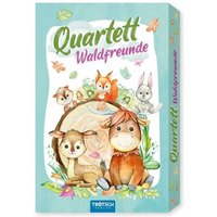 Trötsch Quartett Spiel Waldfreunde von Trötsch Verlag GmbH