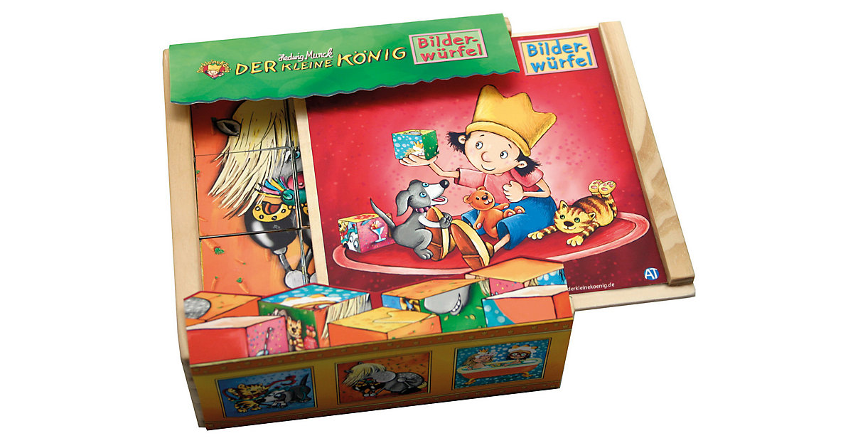 "Holz-Bilderwürfel ""Der kleine König""" "Holz-Bilderwürfel ""Der kleine König""" von Trötsch Verlag