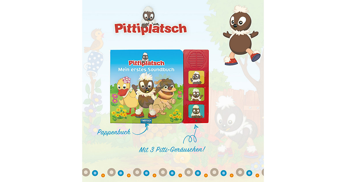 Buch - Mein erstes Soundbuch - Pittiplatsch Buch - Mein erstes Soundbuch - Pittiplatsch von Trötsch Verlag