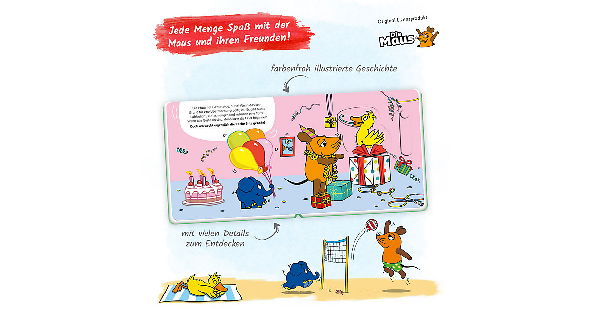 Buch - Trötsch Die Maus Pappenbuch Mein erstes Spielbuch Buch - Trötsch Die Maus Pappenbuch Mein erstes Spielbuch von Trötsch Verlag