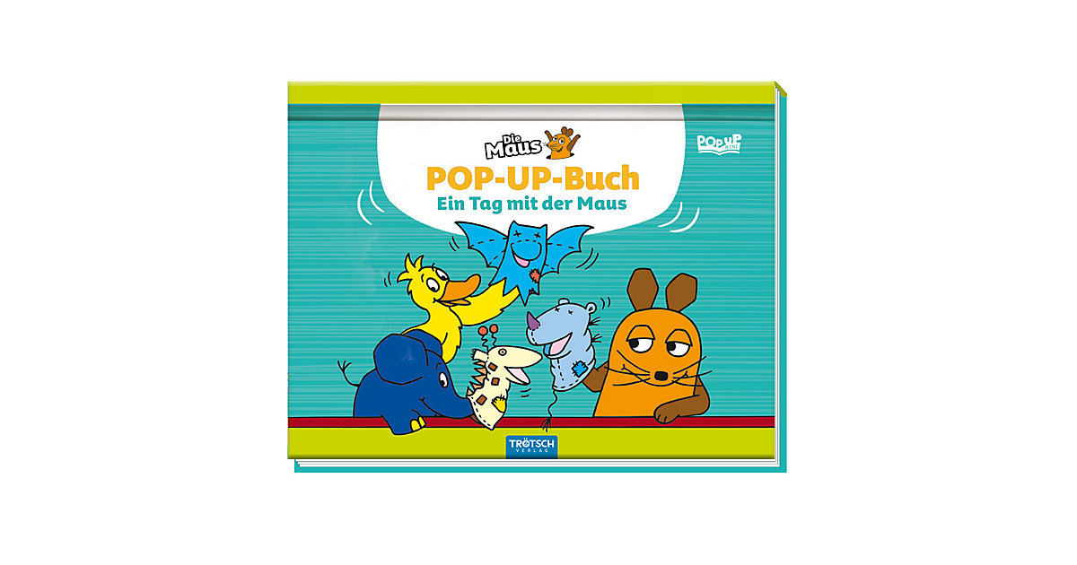 Buch - Trötsch Die Maus Pop-up-Buch von Trötsch Verlag