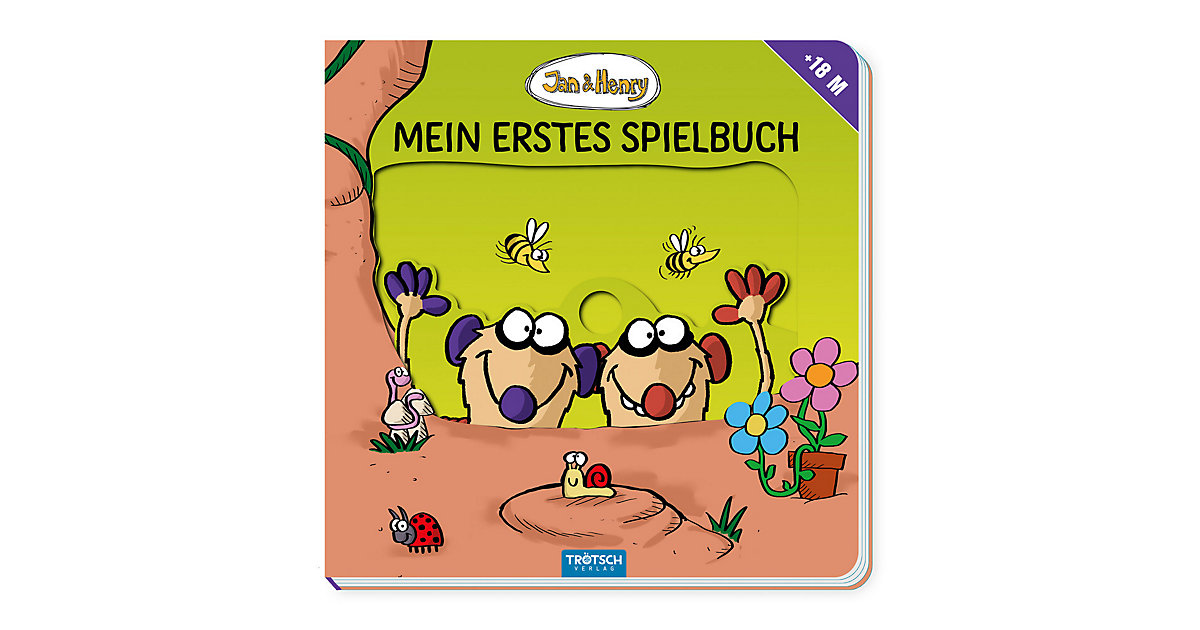 Buch - Trötsch Jan und Henry Mein erstes Spielbuch Pappenbuch mit Schiebern Buch - Trötsch Jan und Henry Mein erstes Spielbuch Pappenbuch mit Schiebern von Trötsch Verlag