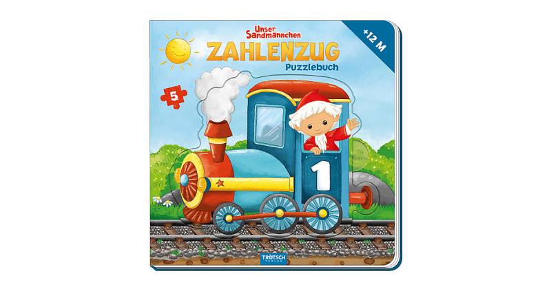 Buch - Trötsch Unser Sandmännchen Puzzlebuch Zahlenzug Puzzlebuch von Trötsch Verlag