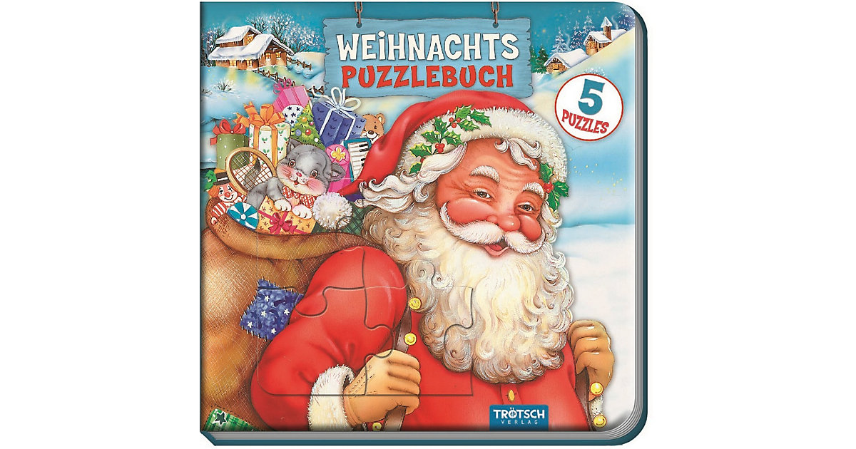 Buch - Weihnachts-Puzzlebuch von Trötsch Verlag