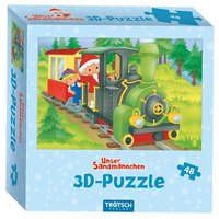 Trötsch Verlag - Unser Sandmännchen - 3D-Puzzle Eisenbahn von Trötsch Verlag