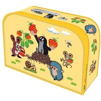 Der kleine Maulwurf Spielzeugkoffer Pappkoffer gelb medium, Kinderkoffer Der kleine Maulwurf Spielzeugkoffer Pappkoffer gelb medium, Kinderkoffer von Trötsch