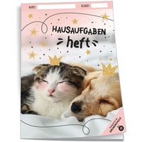 Hausaufgabenheft für die Grundschule Tiere von Trötsch