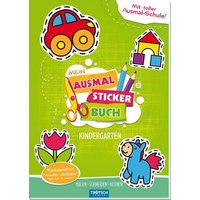 Mein Ausmal Sticker Buch Kindergarten von Trötsch
