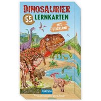 TRÖTSCH - 55 Lernkarten Dinosaurier von Trötsch