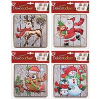 TRÖTSCH Dekosticker 4 Weihnachtsmotive sortiert TRÖTSCH Dekosticker 4 Weihnachtsmotive sortiert von Trötsch