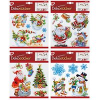 TRÖTSCH Dekosticker Weihnachten 4fach sortiert von Trötsch