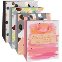 TRÖTSCH Geschenktasche Grüsse 18x23cm 4fach sortiert TRÖTSCH Geschenktasche Grüsse 18x23cm 4fach sortiert von Trötsch