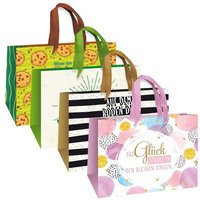 TRÖTSCH Geschenktasche Sprüche 18x23cm 4fach sortiert von Trötsch