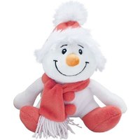 TRÖTSCH - Plüsch Schneemann rot von Trötsch