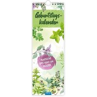 Trösch Wandkalender Geburtstagskalender Kräuterwelt von Trötsch