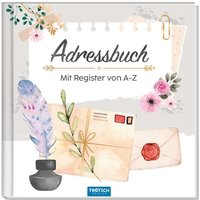 Trötsch Adressbuch Brief und Feder Trötsch Adressbuch Brief und Feder von Trötsch