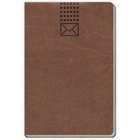 Trötsch Adressbuch Soft Touch Mini Braun von Trötsch