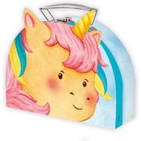 Trötsch Koffer mit Formdeckel Einhorn medium Trötsch Koffer mit Formdeckel Einhorn medium von Trötsch