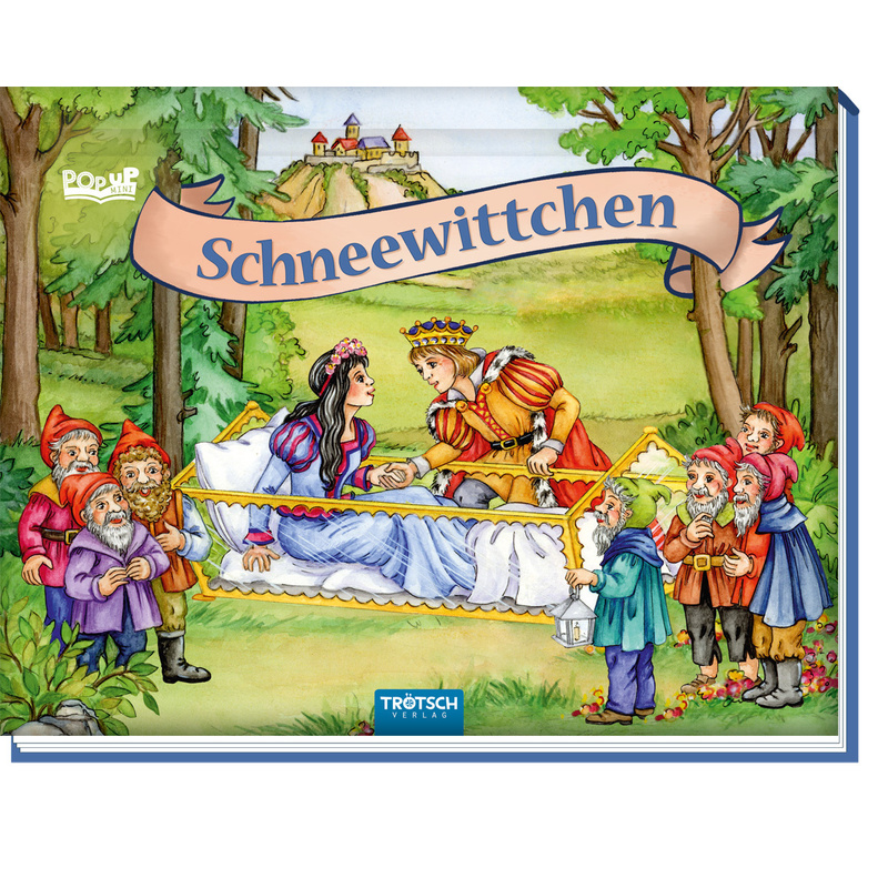Trötsch Märchenbuch Pop-up-Buch Schneewittchen von Trötsch