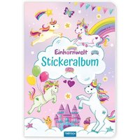 Trötsch Mein Stickeralbum Einhornwelt Stickerbuch Trötsch Mein Stickeralbum Einhornwelt Stickerbuch von Trötsch