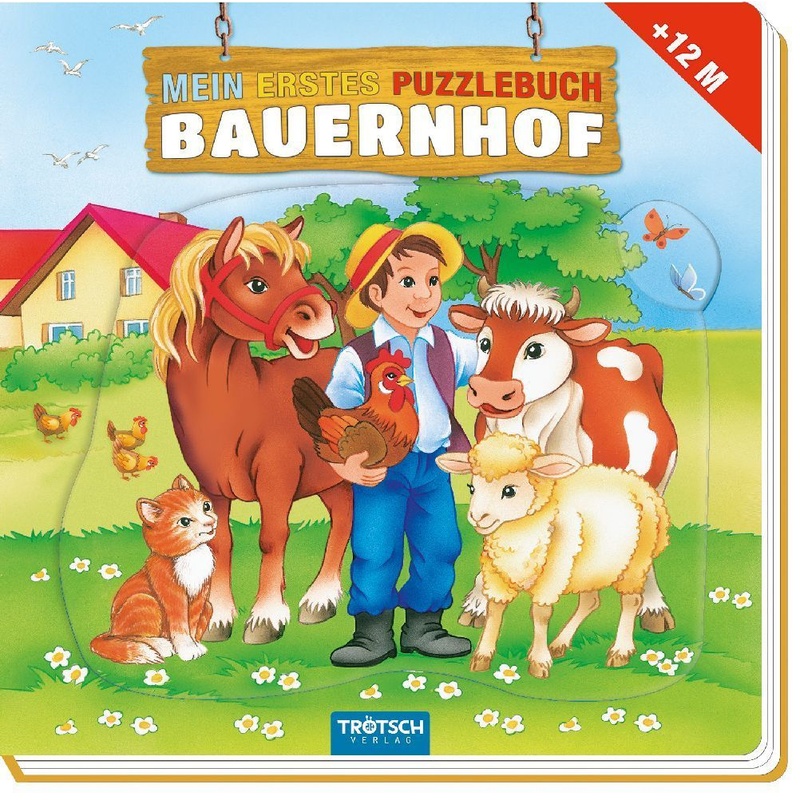 Trötsch Mein erstes Puzzlebuch Bauernhof von Trötsch