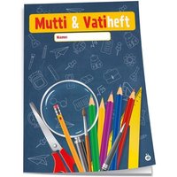 Trötsch Muttiheft Design Tafel blau Trötsch Muttiheft Design Tafel blau von Trötsch
