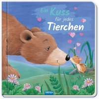 Trötsch Pappenbuch mit Reimen Ein Kuss für jedes Tierchen von Iden Logistikcenter GmbH