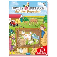 Trötsch Puzzle- und Spielbuch Auf dem Bauernhof von Trötsch