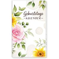 Trötsch Taschenkalender Geburtstagskalender Blumen von Iden Logistikcenter GmbH