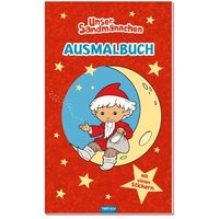 Trötsch Unser Sandmännchen Malbuch Ausmalbuch mit Stickern von Trötsch