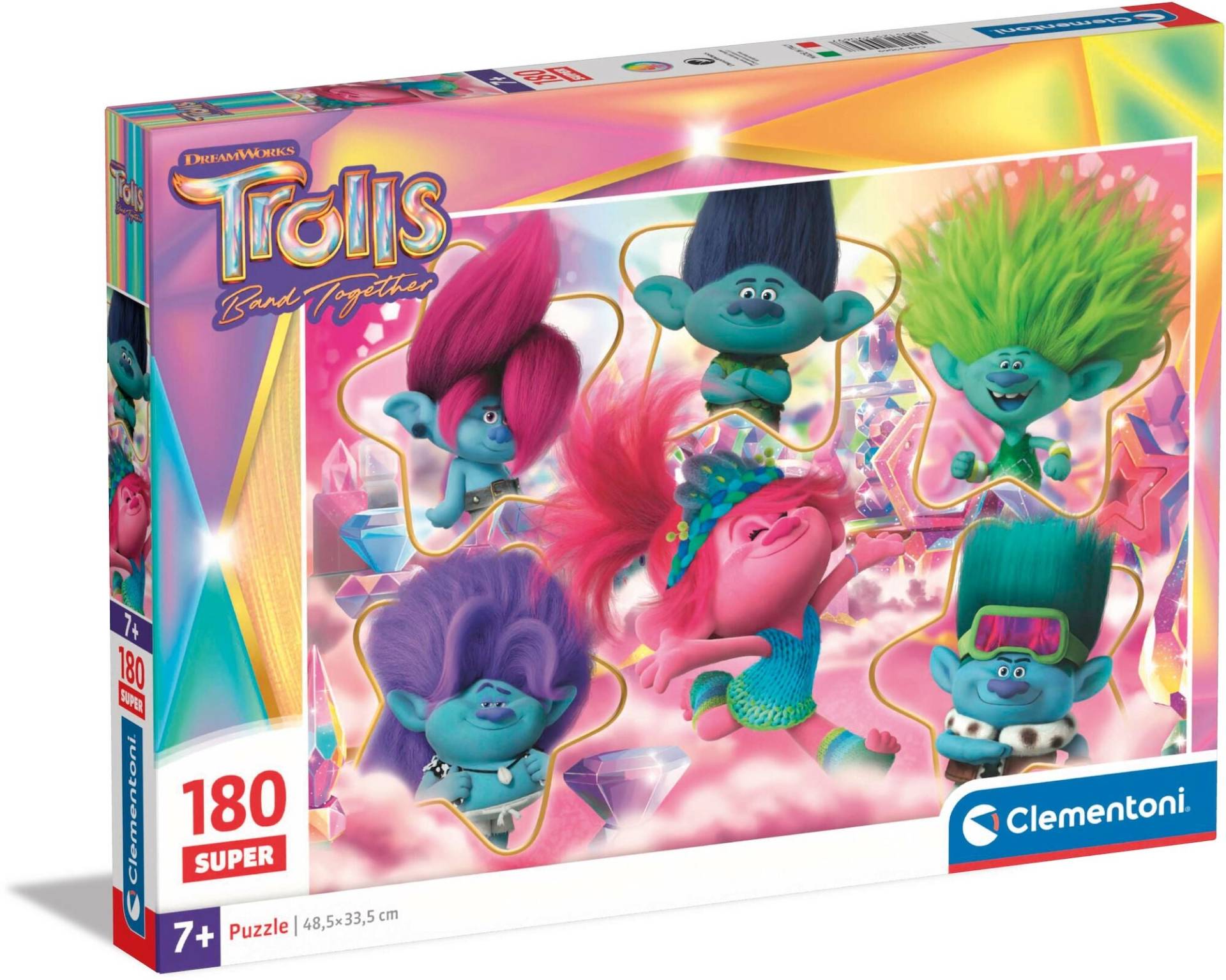 Clementoni Trolls Super Puzzle 180 Teile Clementoni Trolls Super Puzzle 180 Teile von Trolls