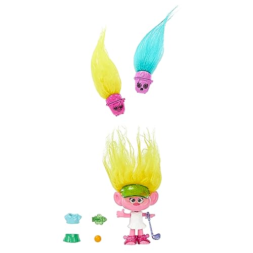 Mattel DREAMWORKS TROLLS Gemeinsam Stark – Haarige Überraschungen Viva, Puppe mit leuchtend gelbem, plüschigem Haar und 3 Überraschungszubehörteilen, für Kinder ab 3 Jahren, HNF11 Mattel DREAMWORKS TROLLS Gemeinsam Stark – Haarige Überraschungen Viva, Puppe mit leuchtend gelbem, plüschigem Haar und 3 Überraschungszubehörteilen, für Kinder ab 3 Jahren, HNF11 von Mattel