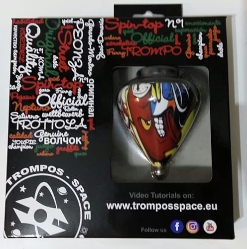 Trompo Graffiti Universal-Roller-Box (00800057) Körper, Mehrfarbig, schwarzer Deckel von Trompos Space