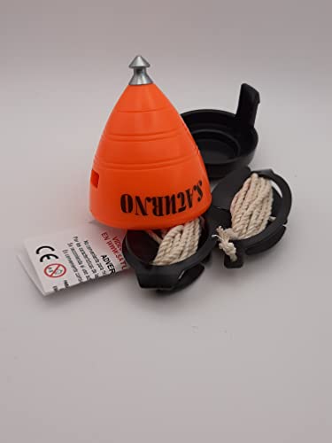 trompos space SNACUER Orange Gerardo Montero y Javi De María Saturn + Seil Geschenk, Mediano trompos space SNACUER Orange Gerardo Montero y Javi De María Saturn + Seil Geschenk, Mediano von Trompos Space