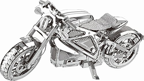 TRONICO 30314 Motorrad Nein 3D Metallbausatz, Metallic von Tronico